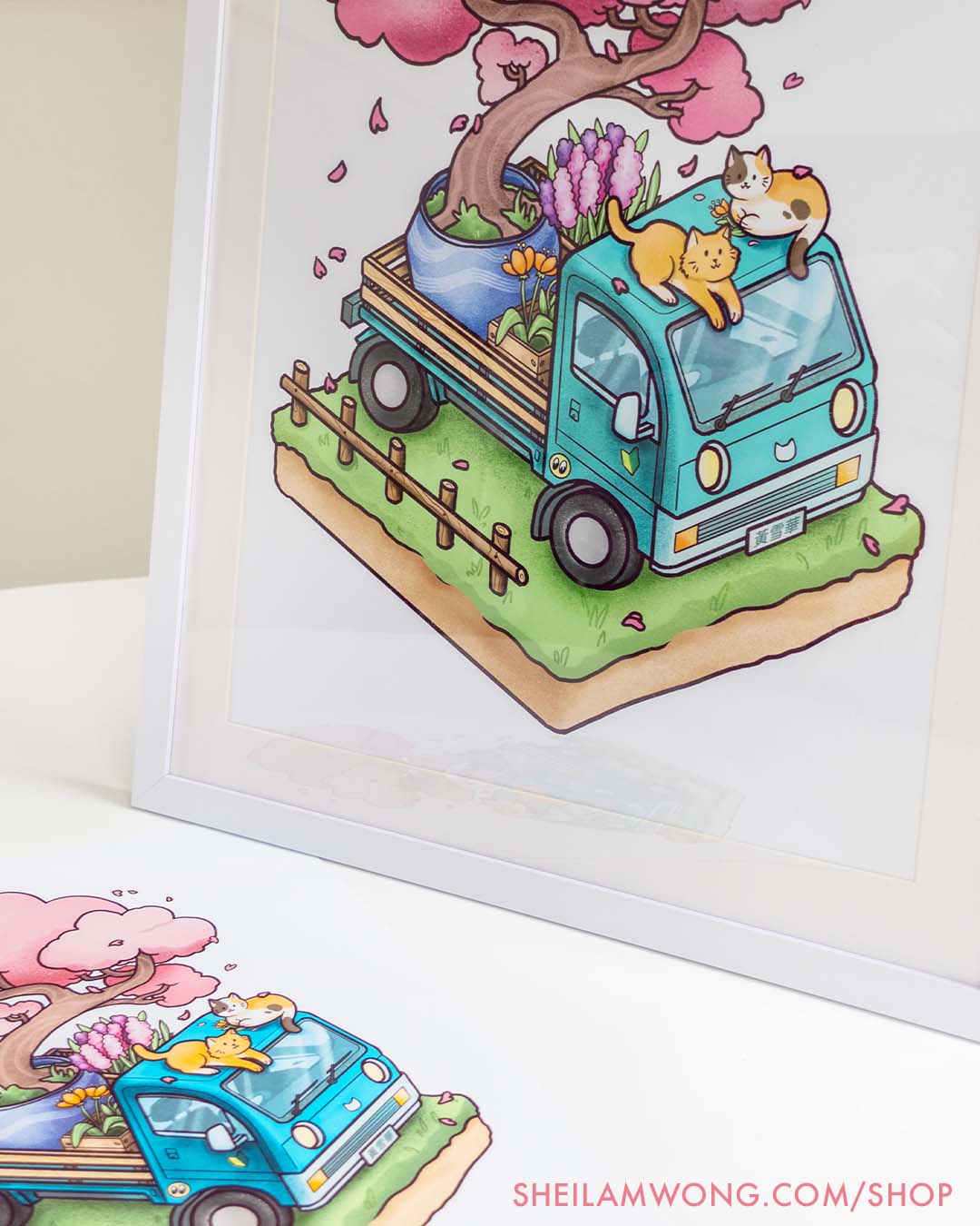 Springtime Cargo - Color Art Print