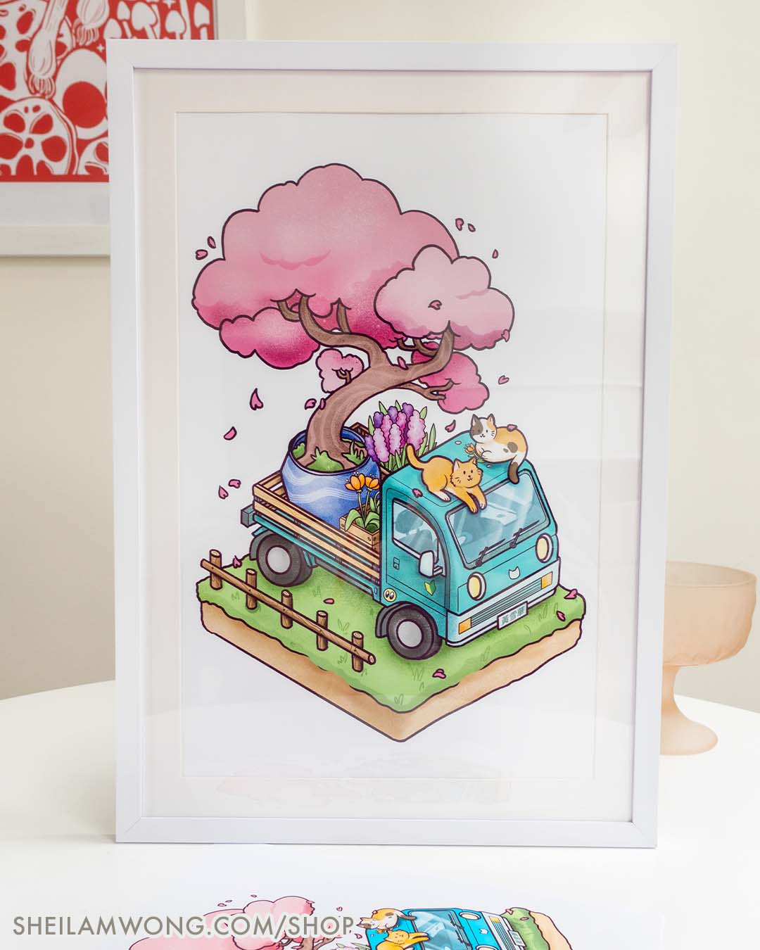 Springtime Cargo - Color Art Print
