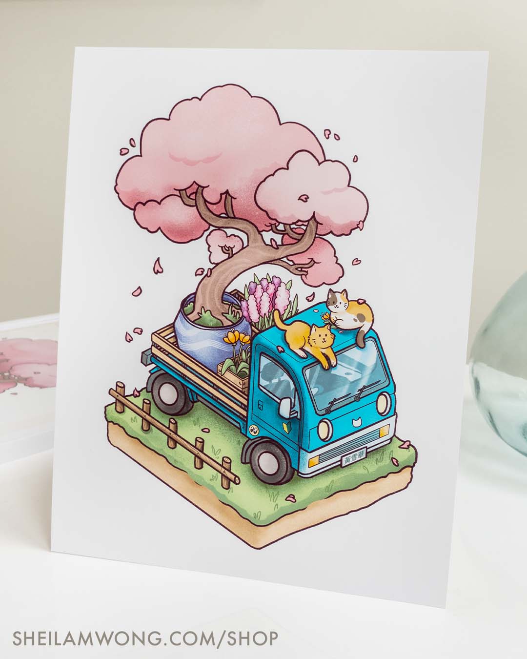 Springtime Cargo - Color Art Print