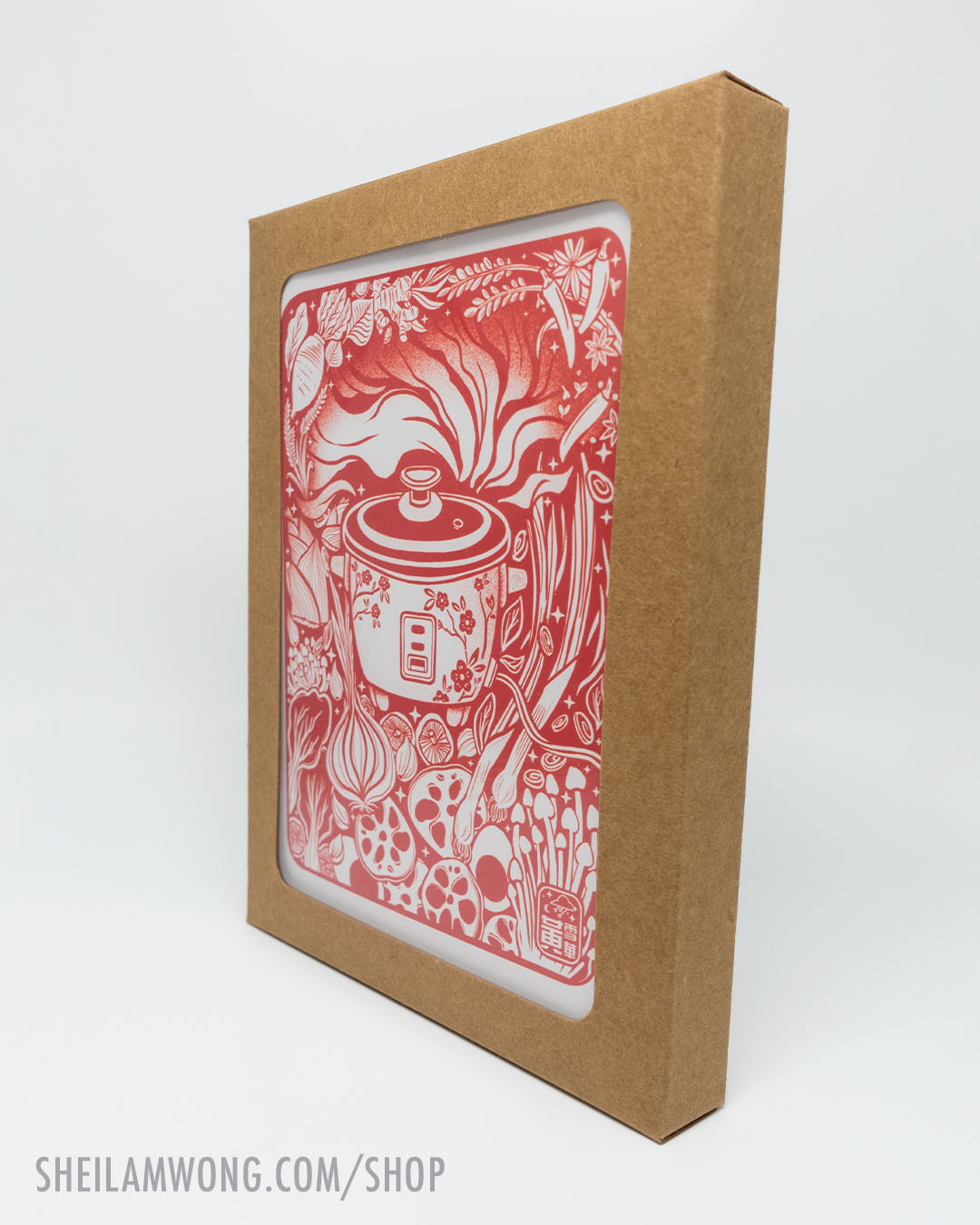 Rice Cooker - Greeting Card