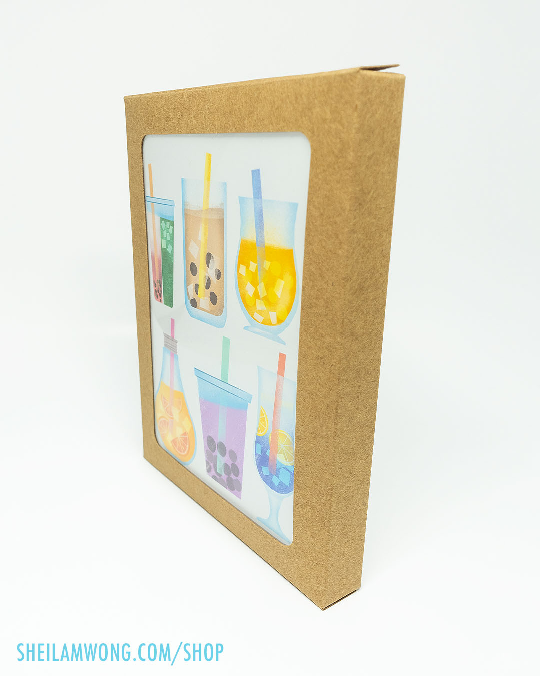 Let's Get Boba - Greeting Card