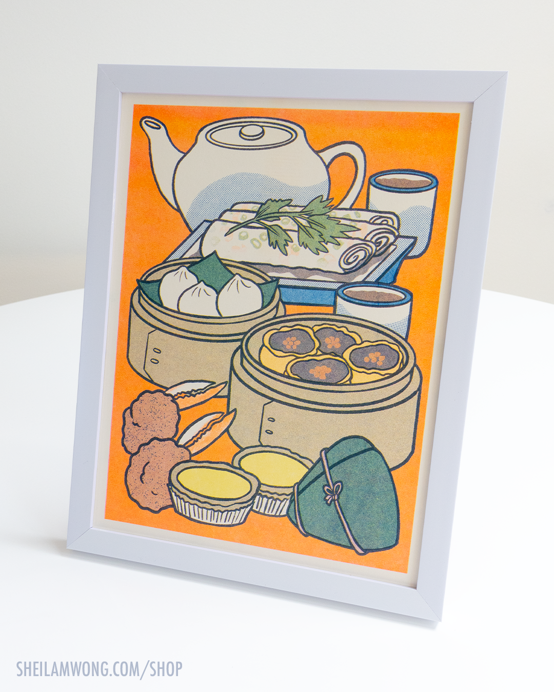 Dim Sum - Riso Print