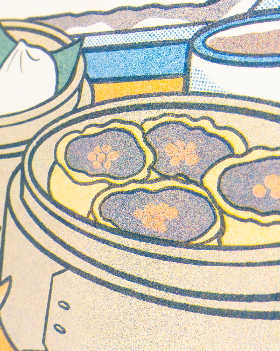Dim Sum - Riso Print