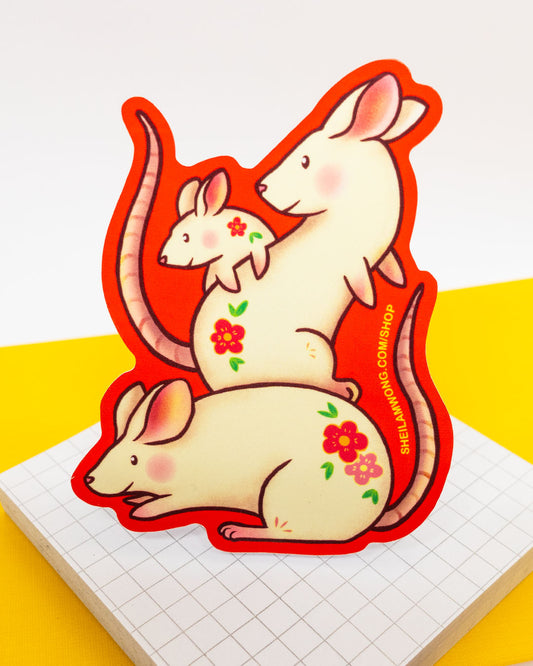 Year of the Rat Sticker