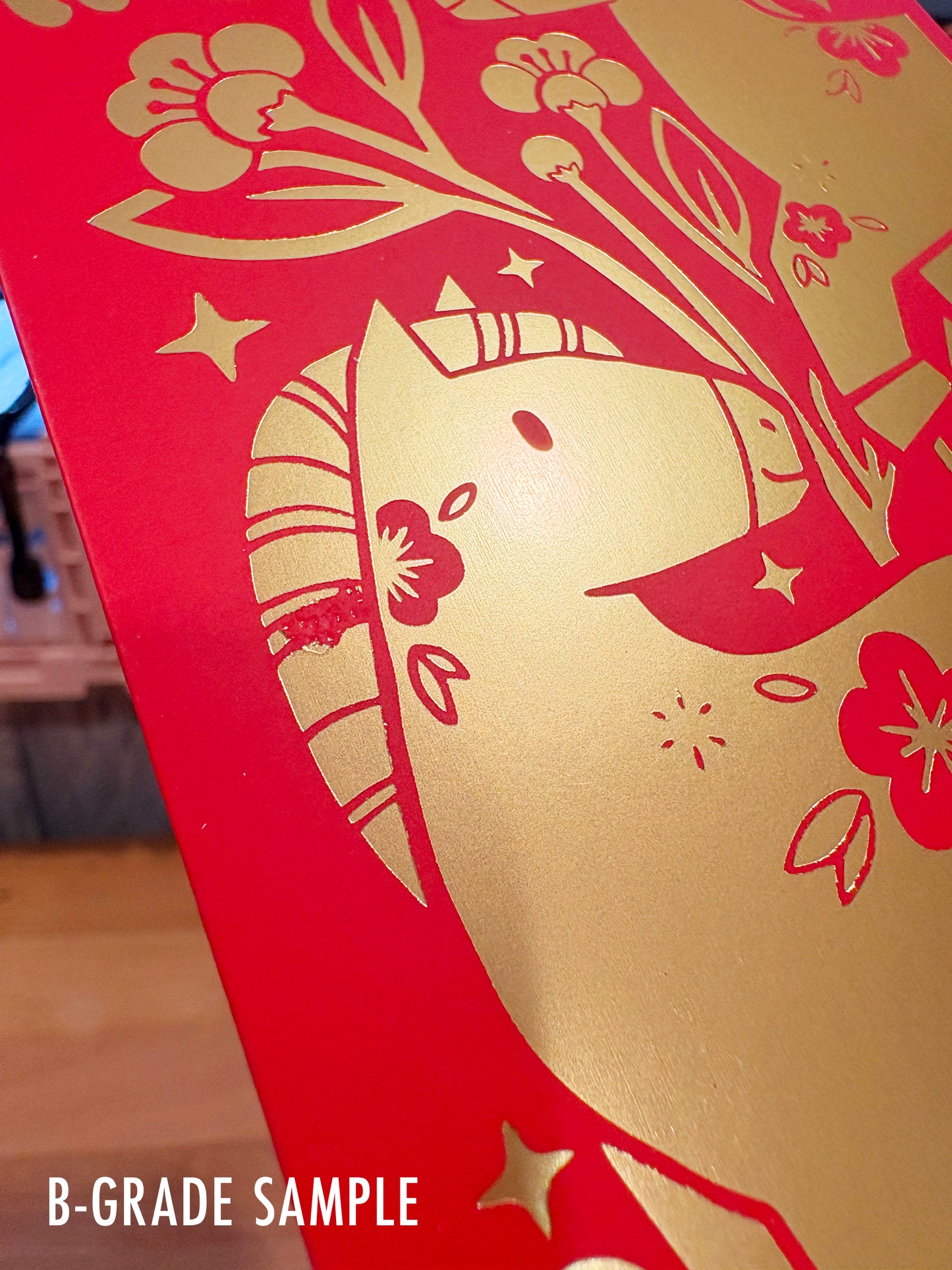Year of the Horse - Deluxe Red Envelope