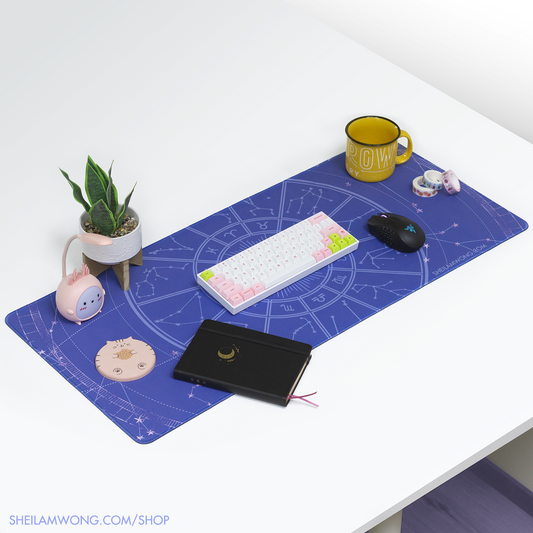 Astral Map gaming deskmat