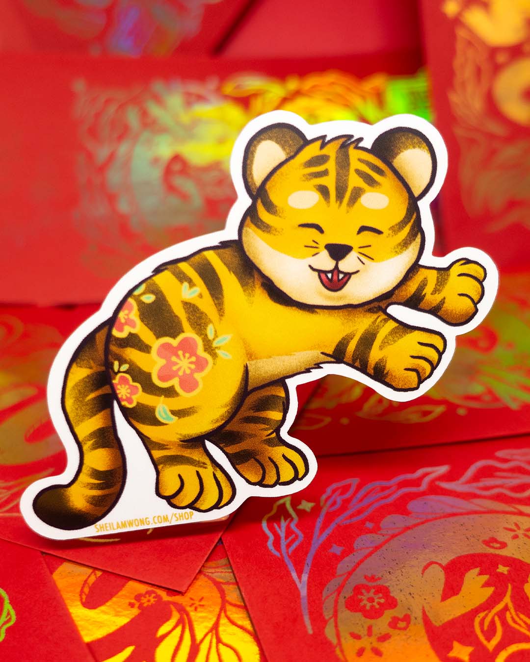 Year of the Tiger Sticker