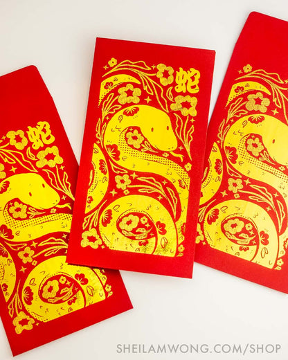 Year of the Snake Red Envelope