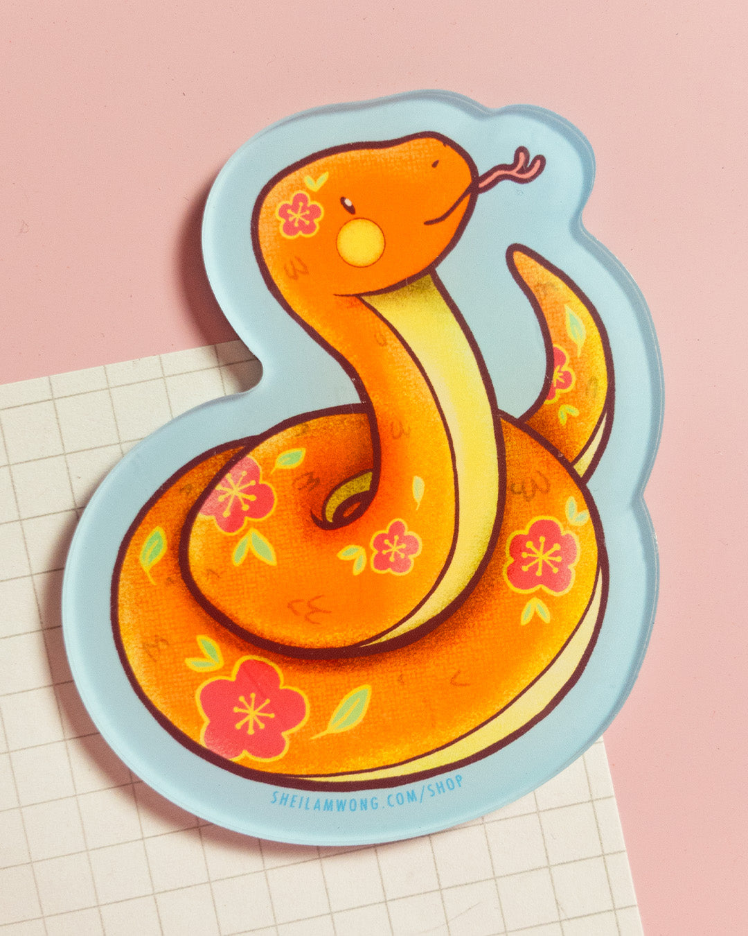 Year of the Snake - Acrylic Magnet