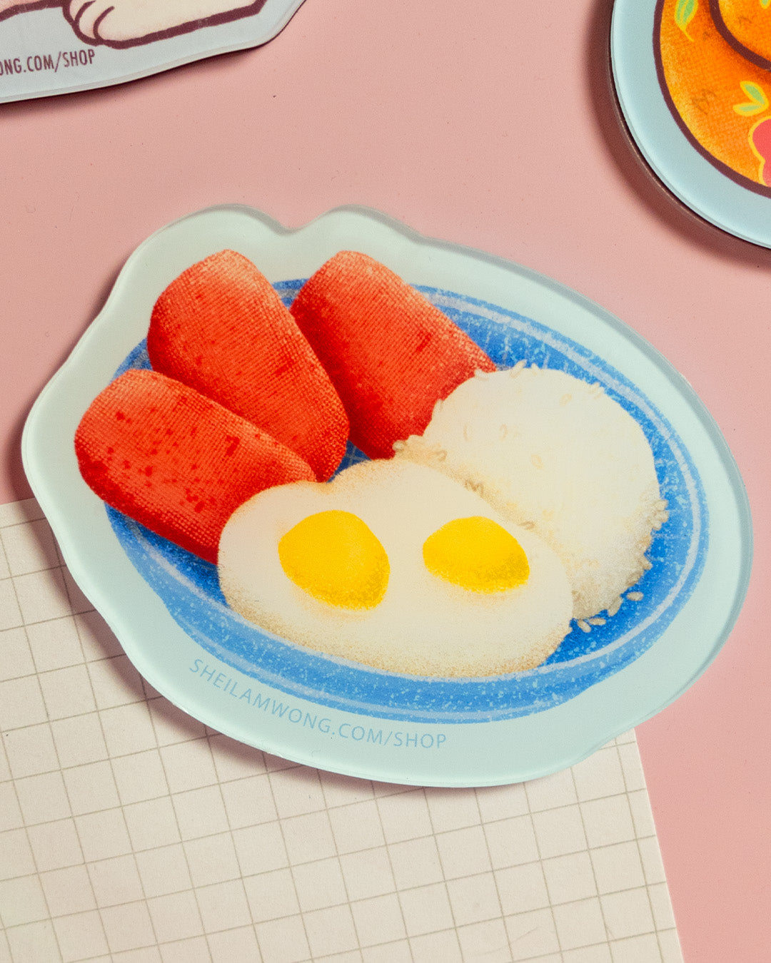 Spam Egg Rice - Acrylic Magnet