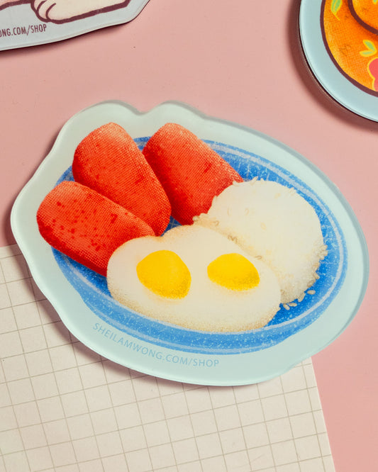 Spam Egg Rice - Acrylic Magnet