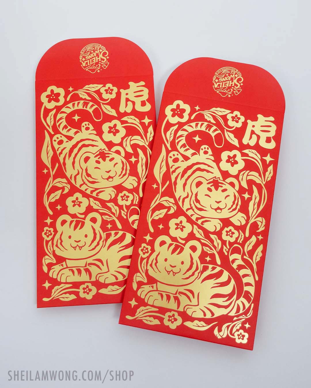 Year of the Tiger - Deluxe Red Envelope