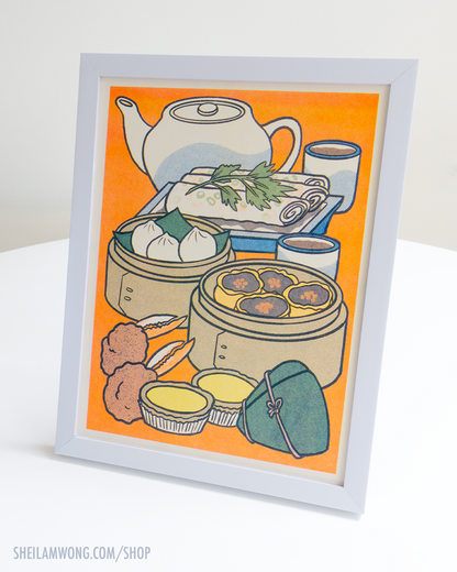 Dim Sum - Riso Print