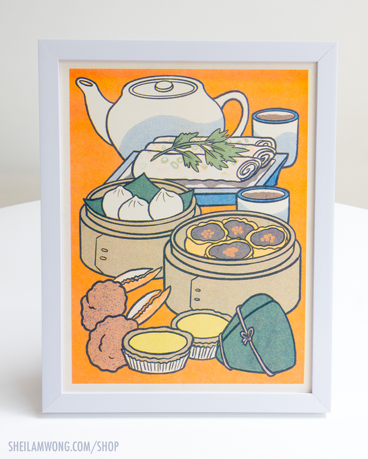Dim Sum - Riso Print