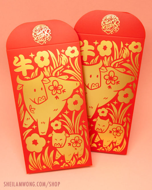 Year of the Ox - Deluxe Red Envelope