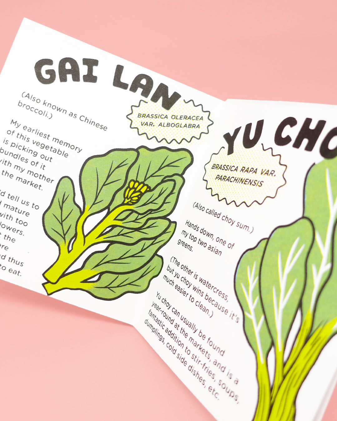 Asian Greens Riso Zine