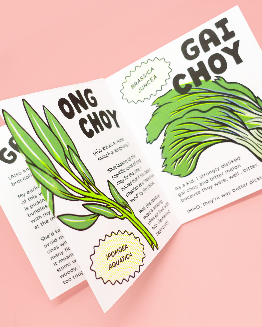 Asian Greens Riso Zine