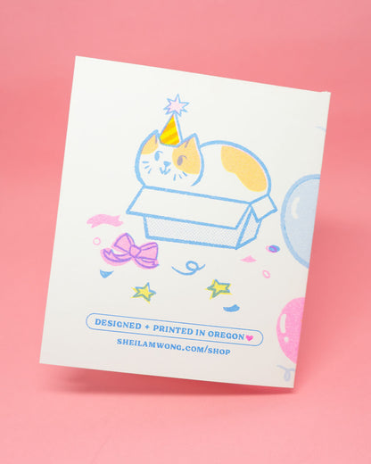 Birthday Card Zine