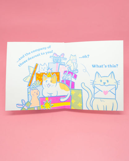 Birthday Card Zine