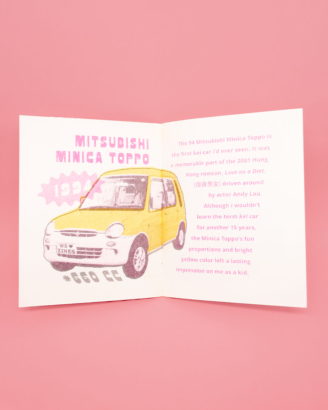 Tiny Cars and Trucks ZIne