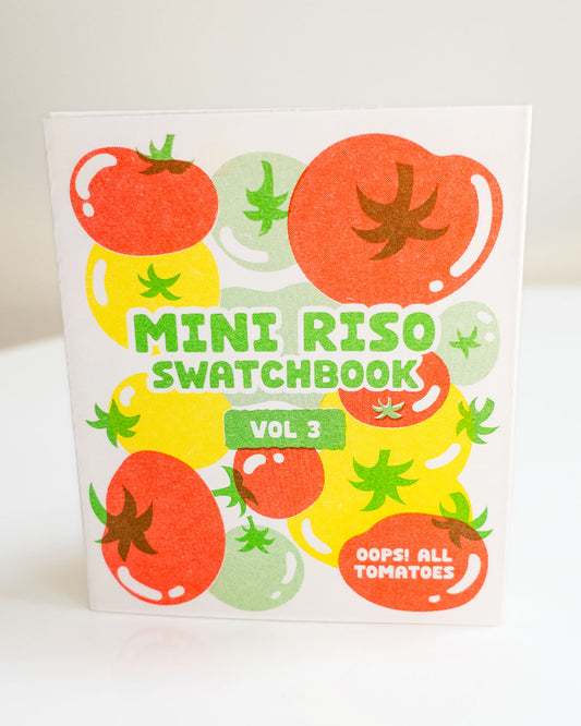 Riso Swatchbook, vol 3: Oops! All Tomatoes