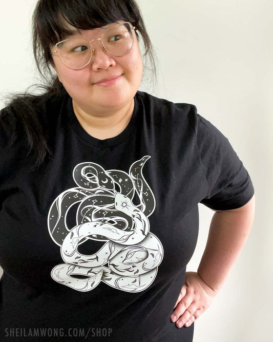 Celestial Serpents - Unisex T-Shirt